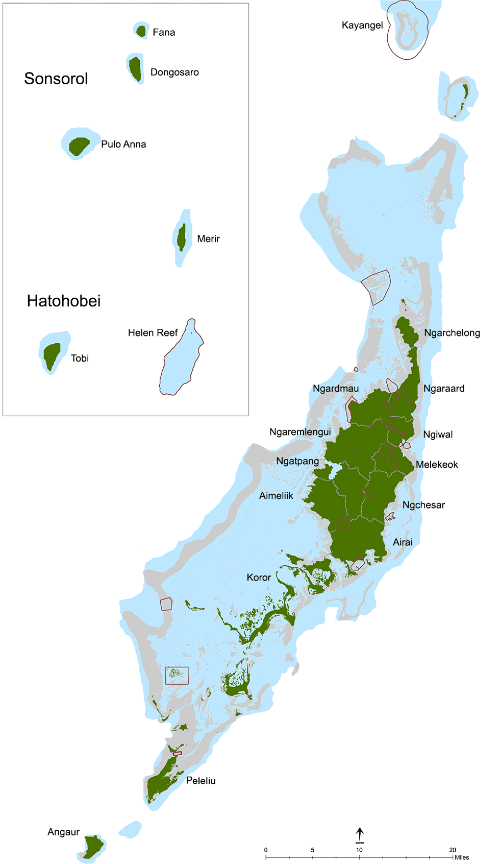 PAN Sites Map