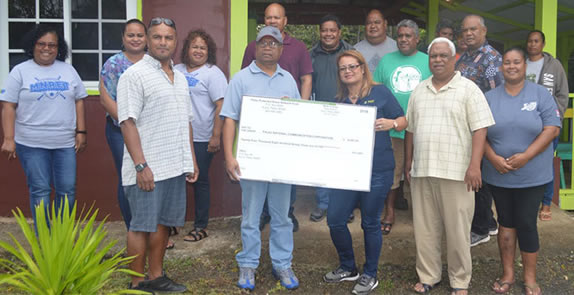 ngardok nature reserve handover ceremony communications infrastructure